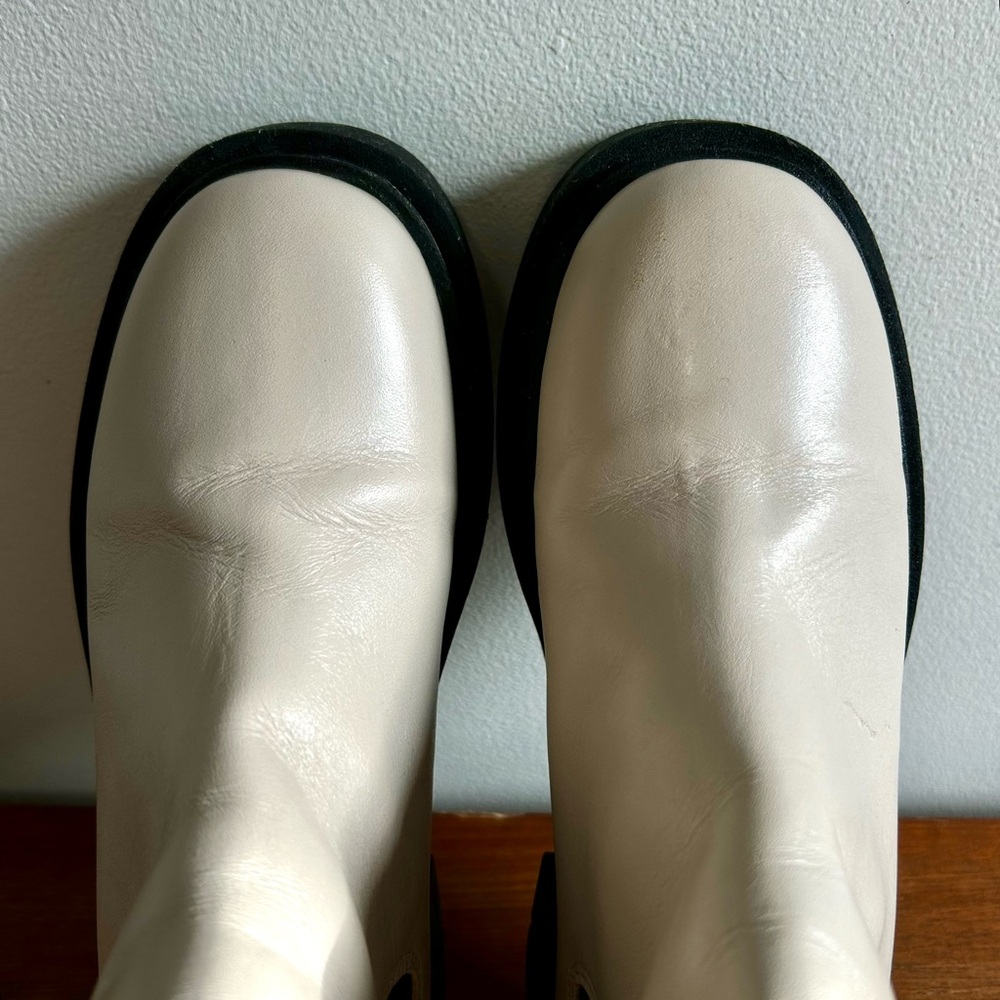 Genuine Leather H&M Premium Selection Chunky Chelsea - Picture 9 of 14